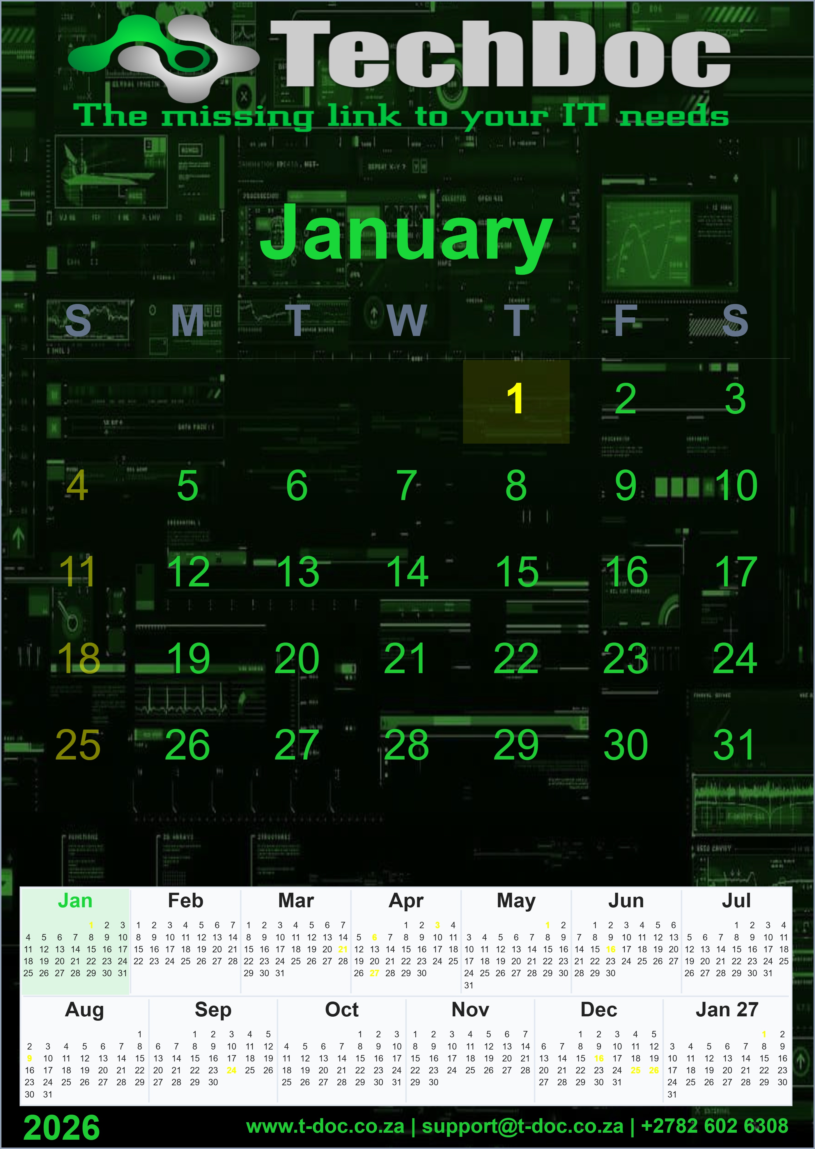 Wall Calendar